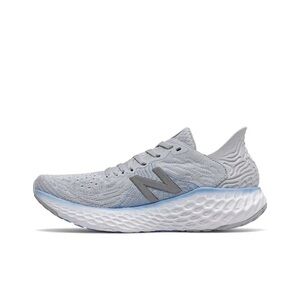 New Balance Fresh Foam 1080 Running Shoes, #W1080G10, Gray/Lt. Blue, Womens 8.5